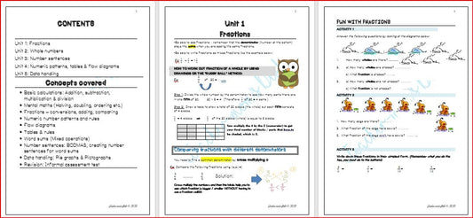 MATHS INTERVENTION BOOKLET GR 4 TERM 1-3