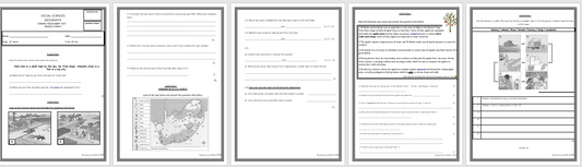SOCIAL SCIENCES FAT TESTS GR 4 TERM 3
