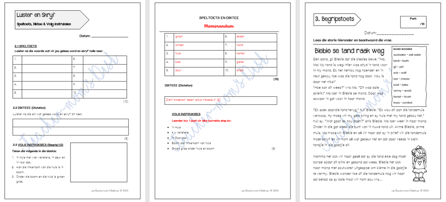 AFR EAT BASISLYN ASSESSERING Gr 4/5
