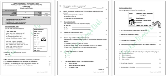 AFRIKAANS EAT FAT GR 4 KW 1 2025 LEESBEGRIP & TAAL