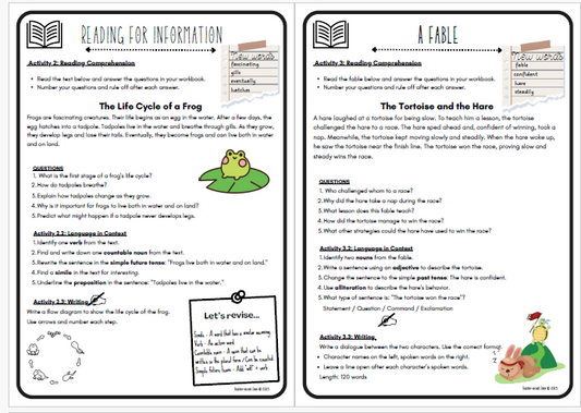 ENGLISH WORKBOOK TERM 4