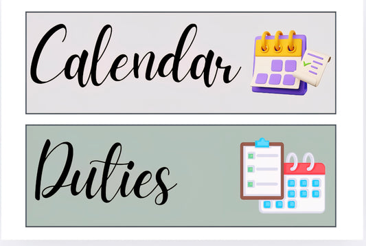 Bulletin board labels (Set 1)