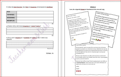 AFRIKAANS HT FAT GR 4 KWARTAAL 2