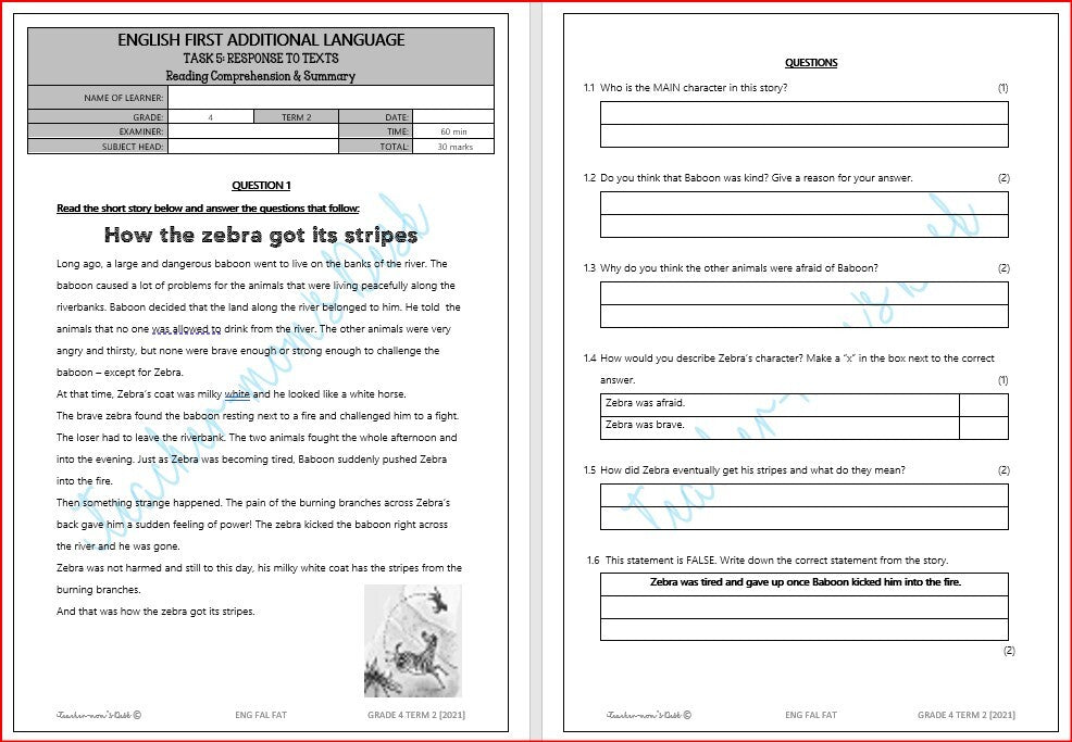 ENG FAL FAT GR 4 TERM 2