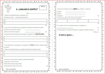 ENG FAL BASELINE ASSESSMENT GR 5 TERM 1