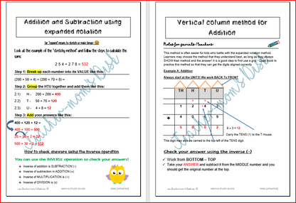 MATHS STUDY GUIDE GRADE 4