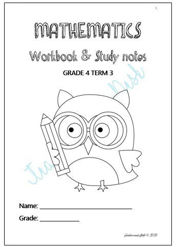 MATHS INTERVENTION BOOKLET GR 4 TERM 1-3