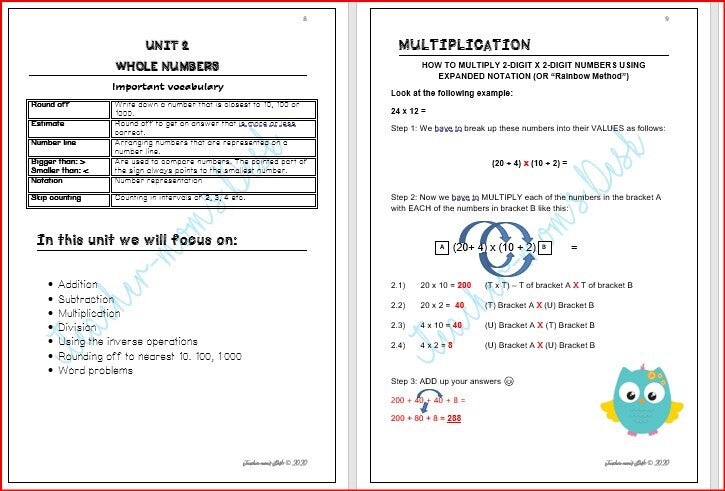 MATHS INTERVENTION BOOKLET GR 4 TERM 1-3
