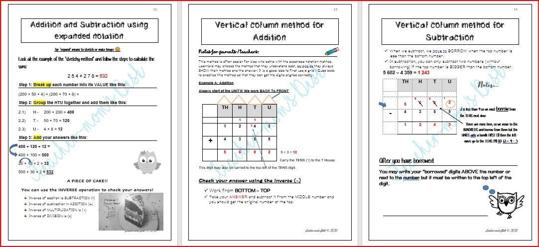 MATHS INTERVENTION BOOKLET GR 4 TERM 1-3