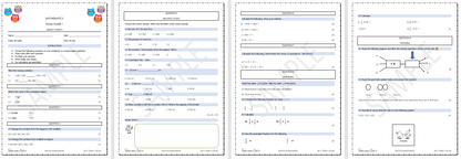 MATHS EXAM PAPERS & MEMO'S GR 4 TERM 4
