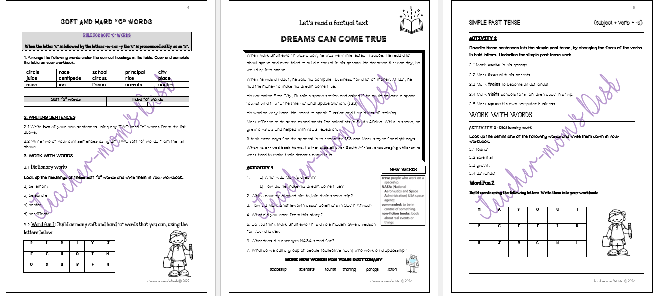 ENGLISH FAL / HL WORKBOOK GR 4 TERM 1