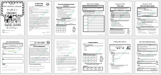 ENGLISH FAL / HL WORKBOOK GRADE 4 TERM 2 [2022]