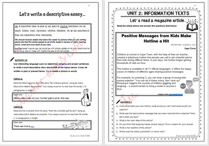 ENGLISH FAL / HL WORKBOOK GRADE 4 TERM 2 [2022]