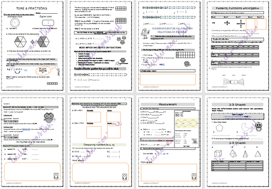 MATHS REVISION BOOKLET GR 4