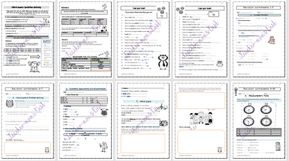 MATHS REVISION BOOKLET GR 4