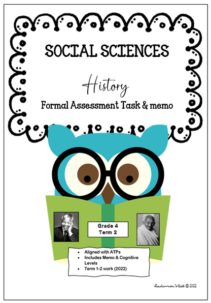 SS HISTORY FAT GR 4 TERM 2 [2022]