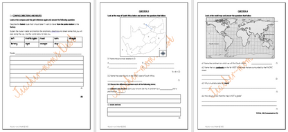SS GEOGRAPHY CONTROLLED TEST GR 4 TERM 2 [2022]