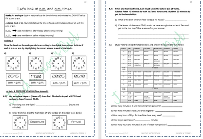 MATHS WORKBOOK GR 4 TERM 3 [2022]
