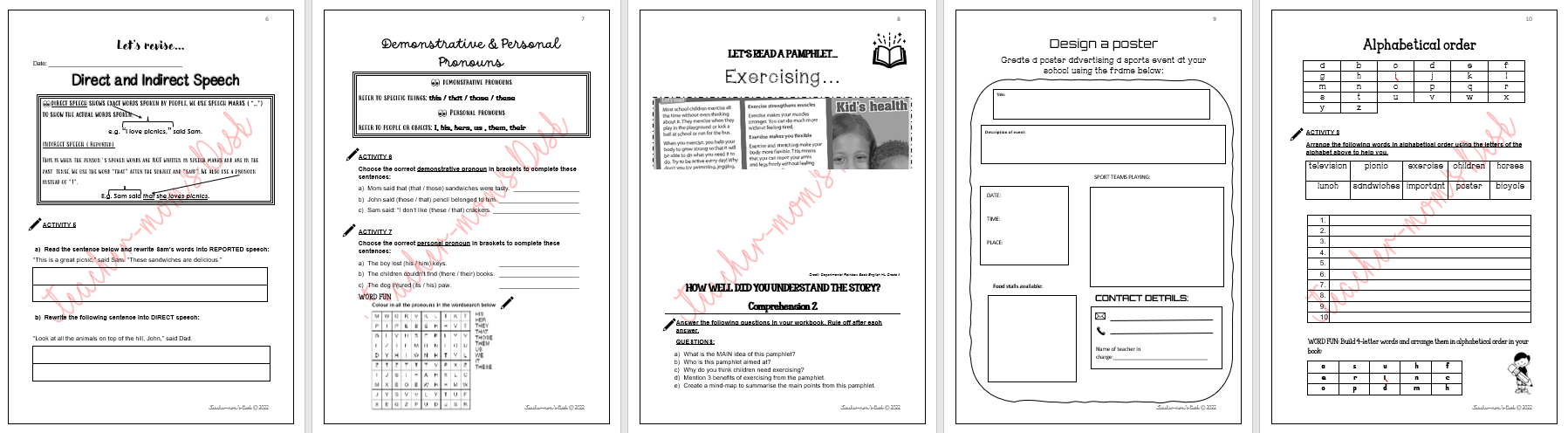 ENGLISH FAL / HL WORKBOOK GR 4 TERM 3