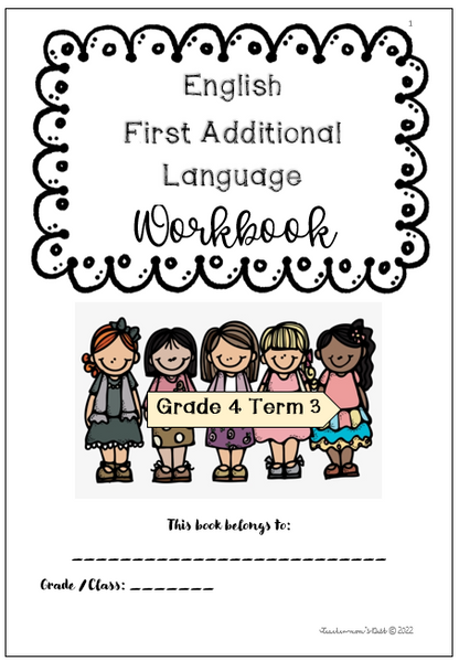 ENGLISH FAL / HL WORKBOOK GR 4 TERM 3