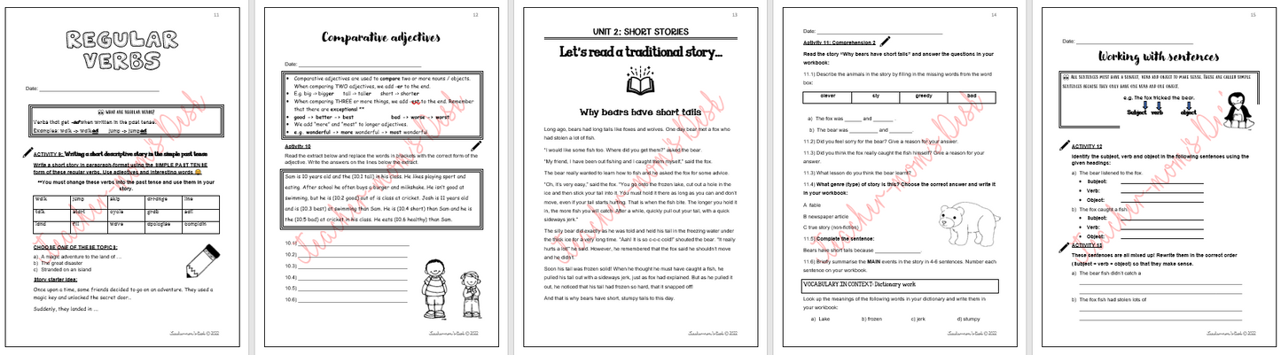 ENGLISH FAL / HL WORKBOOK GR 4 TERM 3