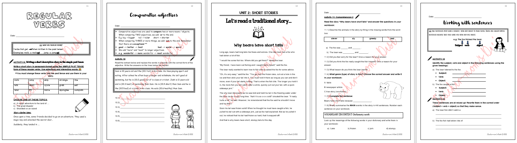 ENGLISH FAL / HL WORKBOOK GR 4 TERM 3
