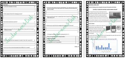 ENGLISH HOME LANGUAGE FAT: Response to texts Grade 6 Term 4