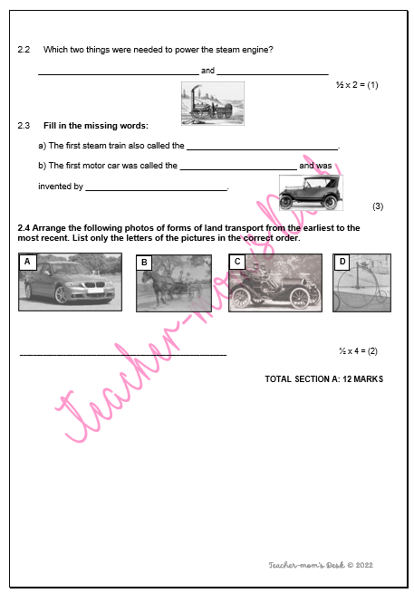SOCIAL SCIENCES GEOG & HISTORY FAT GR 4 TERM 4