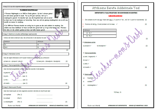 AFR EAT OEFENTOETSE GR 4-5 KW 3 2023