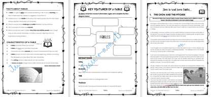 ENG FAL READING PROJECT: FABLES GR 4/5 TERM 3 2023
