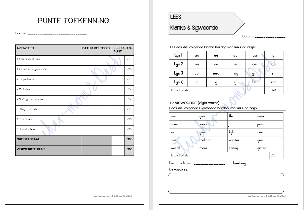AFR EAT BASISLYN ASSESSERING Gr 4/5 [2024]