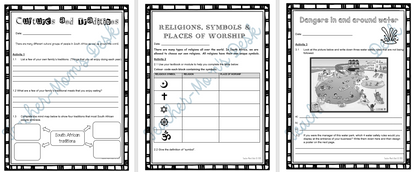 LIFE SKILLS PSW WORKSHEETS TERM 2-4 GR 4