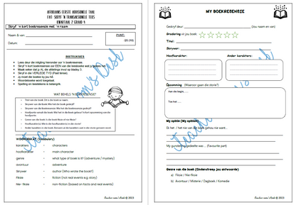 AFRIKAANS FAL RESPONS OP TEKSTE FAT GR 4 KW 2 [2023]