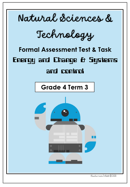 NATURAL SCIENCES & TECHNOLOGY FAT TASKS GR 4 TERM 3 2025
