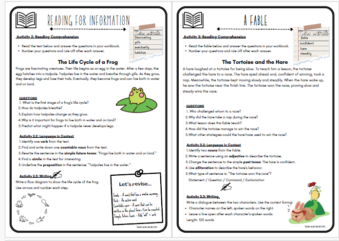 ENGLISH WORKBOOK TERM 4