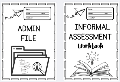 WORKBOOK COVER PAGES & FLIP FILE COVER PACK