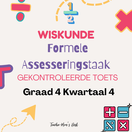 WISKUNDE FAT GR 4 KWARTAAL 4 [2024]