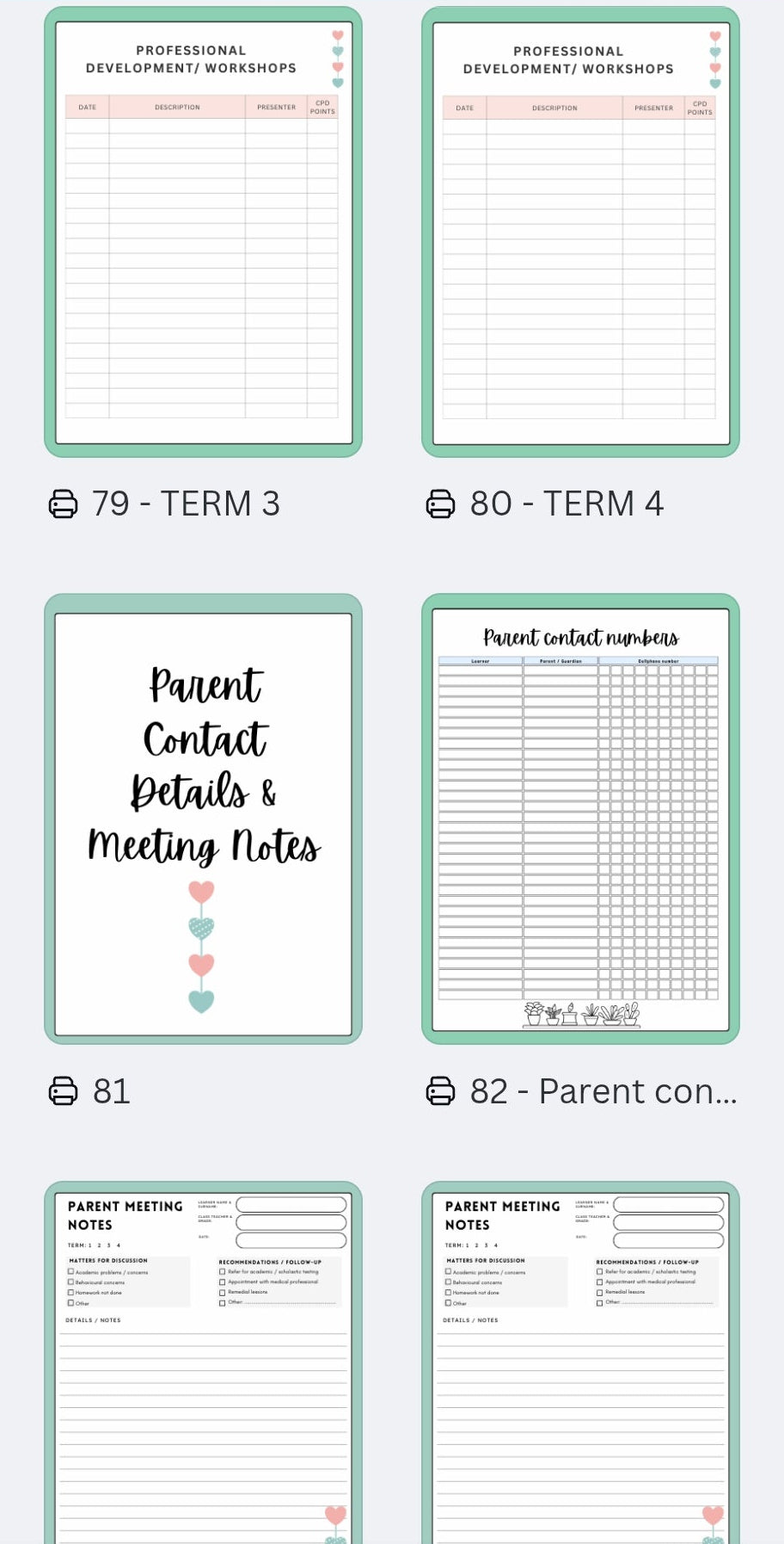 Teacher Planner 2026