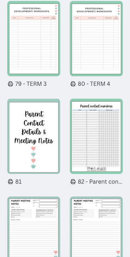 Teacher Planner 2026